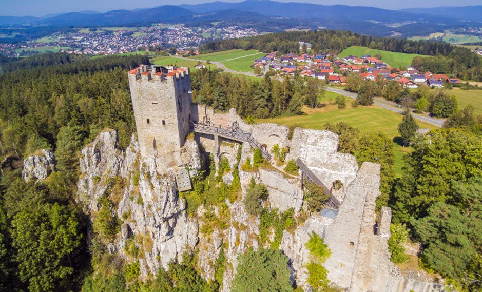 Weckenstein Burg Ruine, Germany